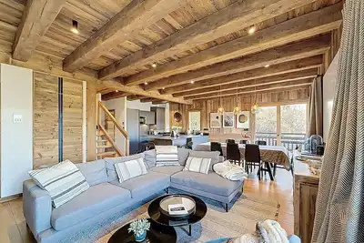 Image de Appartement élégant 4 chambres - Combloux, proche Mont-Blanc