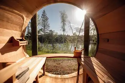 Image de Luxury Lakefront Cabins on Leech Lake: Sauna/Boat/Dock/Firepit/Gazebo/Sleeps 12+