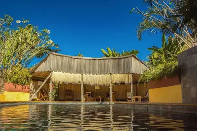 Image de Lodge en pleine nature, situé à 200 m de la plage et des animations touristiques