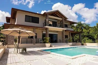 Puerto Plata | Modern Villa Pool+Bbq+WiFi+Security