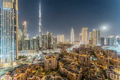 Image de High-Floor Balcony with Burj Khalifa View & Asst Room, Minutes from Burj Plaza