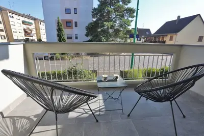 Image de Lumineux et moderne appartement 2p de 55 m2 standing proche Strasbourg