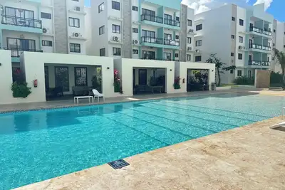 Image de Cozy 1-bedroom, 2 beds, 2 baths apartment in tranquil Punta Cana with Ac, Pool