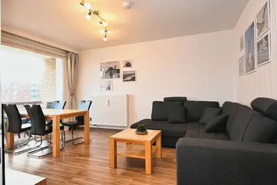 Image de Coastal flair: Central vacation apartment in Büsum - with balcony, roof terrace & feel-good factor