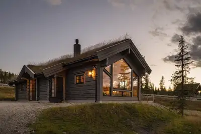 Image de Skjønnhet Cottage – Luxury Chalet next to ski slopes