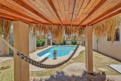 Cute Western Oasis with Private Heated Pool
