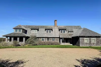 Luxurious Waterfront Estate with Private Beach & Deep Water Dock