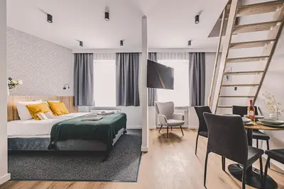 Image de Stylish Loft with Mezzanine in Toruń Old Town