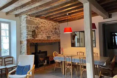 Image de Maison 6 personnes, 5mn à 10 mn à pieds des thermes et des télécabines. ,