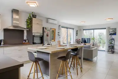 Image de charmante maison à la campagne