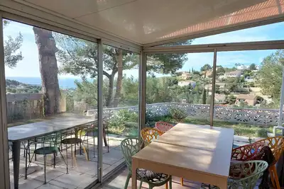 Image de Bandol T4 rez de jardin vue mer 6 couchages