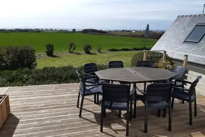 Image de Maison vue mer au Pays du surf en Baie d'Audierne