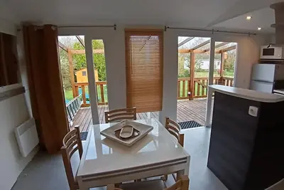 Image de Mobil-home 6 pers – Mer & nature -camping 3* familial et calme - Parcelle Xxl