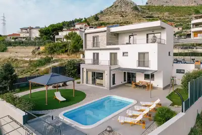 Image de Seaview Villa Judita with pool in quiet area near the center of Split