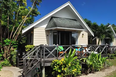 Image de Villa on Muri Beach