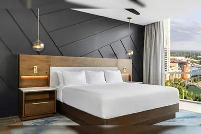 Image de Presidential 1br Suite Downtown Atlanta Sleeps 4 Near State Farm Arena