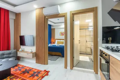 Image de Design-Led 1br Antalya City Centre Close to Avm, Old Town - Navy