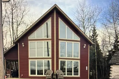 Image de Cabin with uninterrupted view of the lake
