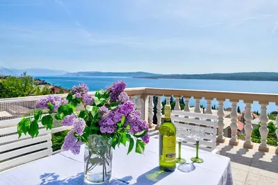 Image de Appartement lumineux avec vue imprenable sur la mer, à seulement 300 mètres de la plage - Animaux acceptés