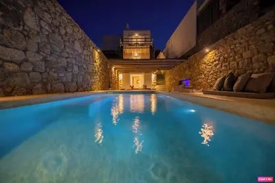 J'adore Villa Mykonos 2 | Mini Pool Hydromassage