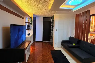 Image de Modern and fully equipped apartment with outdoor area and small barbecue