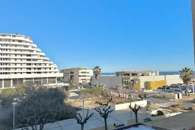 Image de Appartement 4 Pers Clim et Parking Proche Plage à Valras-Plage