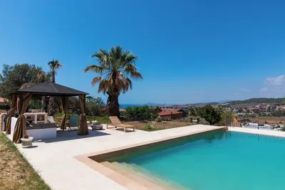 Image de Loft apartment with pool, sea and Barcelona views