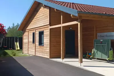 Image de Chalet les chamerois4 etoil clôturé 8 mn casc Tendon 20mn Gérardmer sauna 0679001623 avt résa - cher