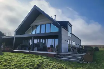 Image de New holiday home with sea view and spa
