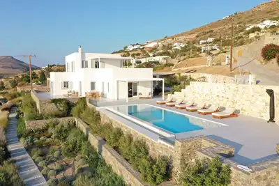 Image de Villa Lucas with 4 br, private pool, stunning sunset and seaview