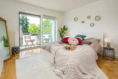 Image de Og1 R City Wohnung mit Balkon 15min bis Salzburg
