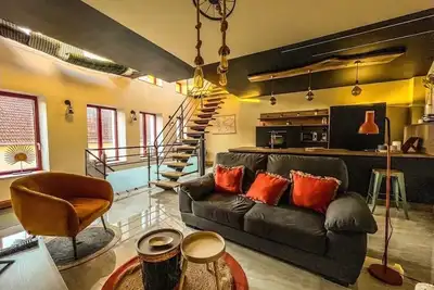 Image de Loft Moderne Avec Jacuzzi et Roof Top à Baccarat