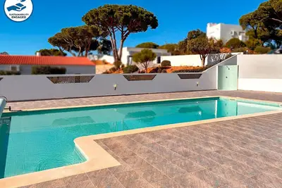 Sophisticated villa with heatable pool