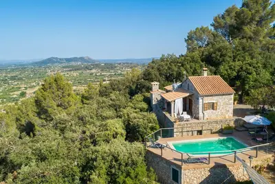 Image de Magnifique maison à Selva avec piscine privée, utilisable à l'intérieur.