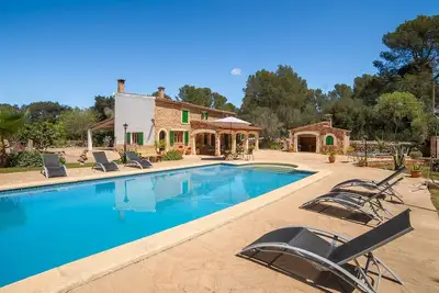 Image de Charmante maison à Sencelles avec piscine privée, utilisable à l'intérieur.