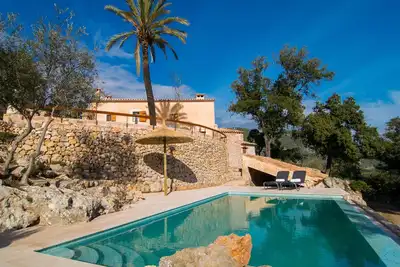 Image de Luxueuse maison à Campanet avec piscine privée, utilisable à l'intérieur.