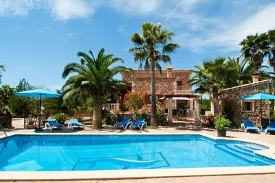 Image de Luxueuse maison à Campos avec piscine privée, utilisable à l'intérieur.