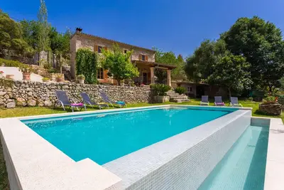 Image de Magnifique maison à Campanet avec piscine privée, utilisable aussi bien à.