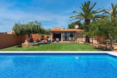 Image de Superbe maison à Portocolom avec piscine privée, utilisable à l'intérieur.