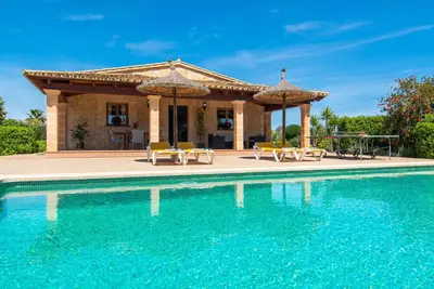 Image de Maison confortable à Pollença avec piscine privée, utilisable à l'intérieur.