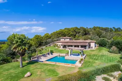 Image de Superbe maison à Son Macia avec piscine privée, utilisable à l'intérieur.