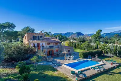 Image de Superbe maison à Pollença avec piscine privée, utilisable à l'intérieur.