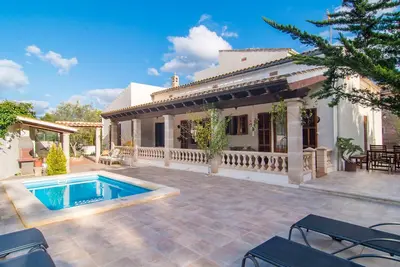 Image de Belle maison à Sa Coma avec piscine privée, utilisable à l'intérieur ou à.