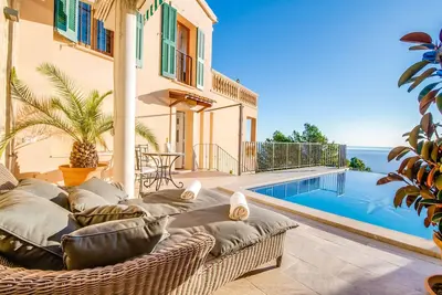 Image de Superbe maison à Canyamel avec piscine privée, utilisable à l'intérieur.