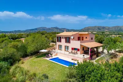 Image de Belle maison à Sant Llorenc avec piscine privée, utilisable à l'intérieur.