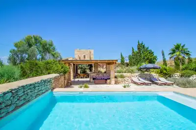 Image de Belle maison à Es Trenc avec piscine privée, utilisable à l'intérieur comme.