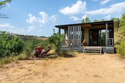 Image de Chalet Privilège Grand Panoramic - 3 ch - Tv - 33m², terrasse couverte de 14m² 6 personnes