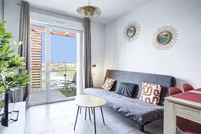 Image de Mignon appartement 4 pers avec balcon