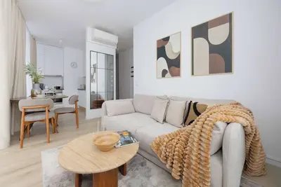 Image de Krochmalna 61 Warsaw | Air-conditioned Apartment with Balcony | Browary Warszawskie |