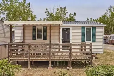 Image de Mobil-home | Comfort | 2 Ch. | 4/6 pers. | Terrasse surélevée | A/C